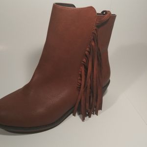 Comfortview brown ankle boot